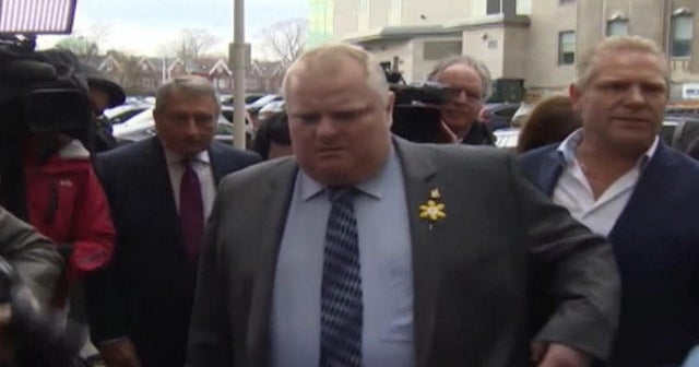 Former Toronto Mayor Rob Ford diagnosed with new bladder tumor