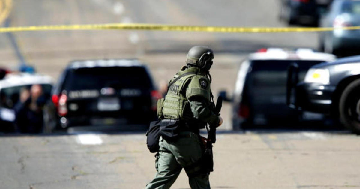 Swat team on scene of active shooter in San Diego CBS News