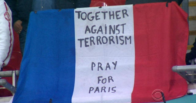 U.K.-France soccer match becomes expression of solidarity
