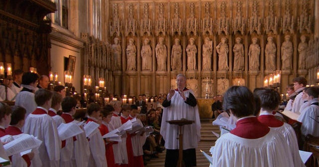 A choir of angels