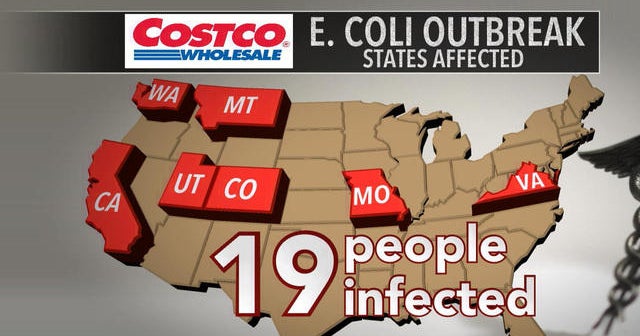 E. coli in seven states linked to Costco chicken salad