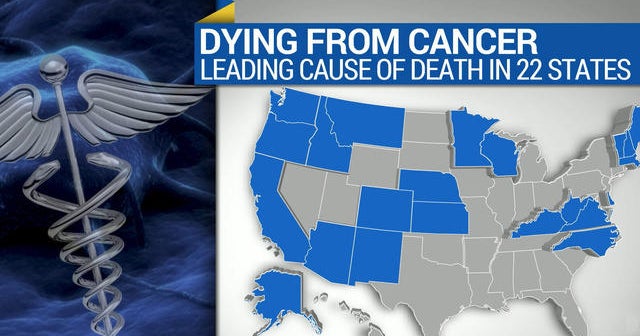 Cancer leading cause of death in 22 states