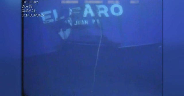 Video shows chilling wreckage of sunken cargo ship El Faro