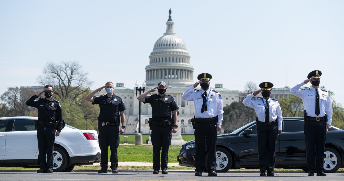 Watch Live: Fallen Capitol Police officer William "Billy" Evans lies in honor at Capitol