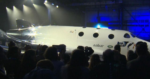 Virgin Galactic unveils new SpaceShipTwo