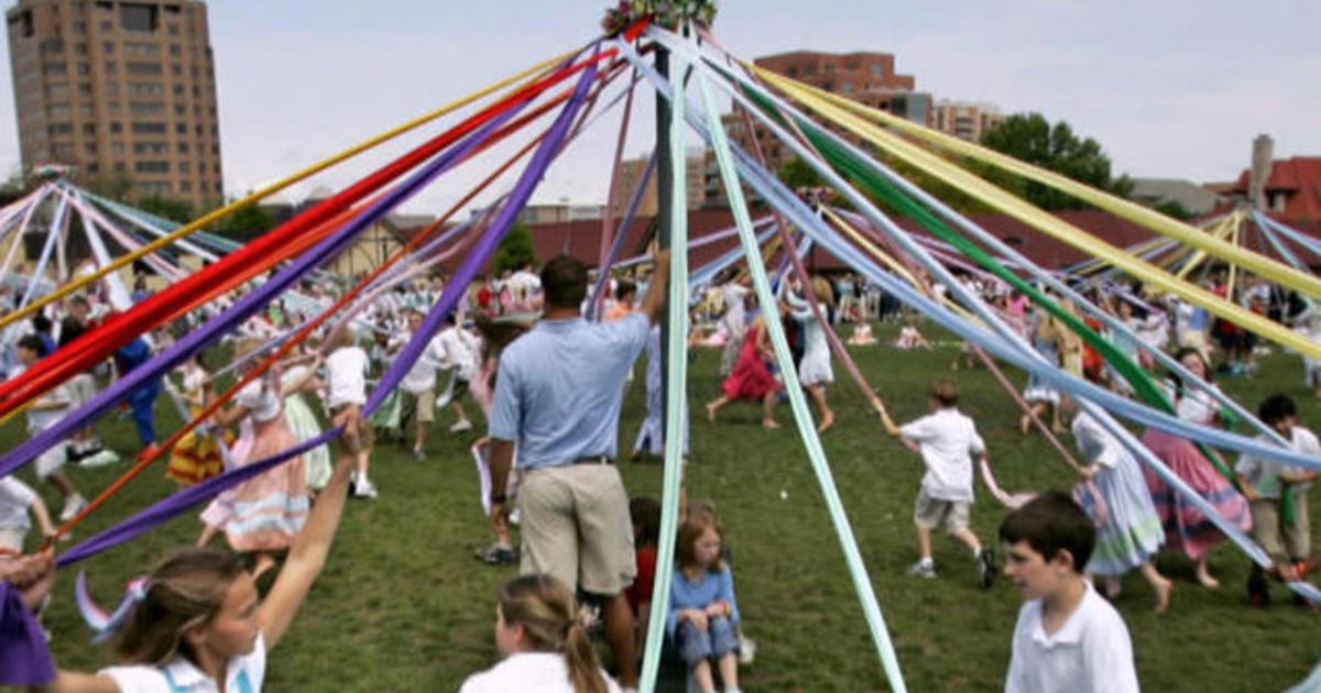 The May Pole tradition - CBS News 