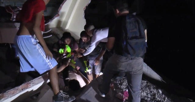 Desperate search for missing after deadly Ecuador earthquake