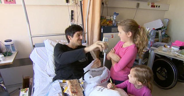 Brussels bombings survivor reunites with daughters