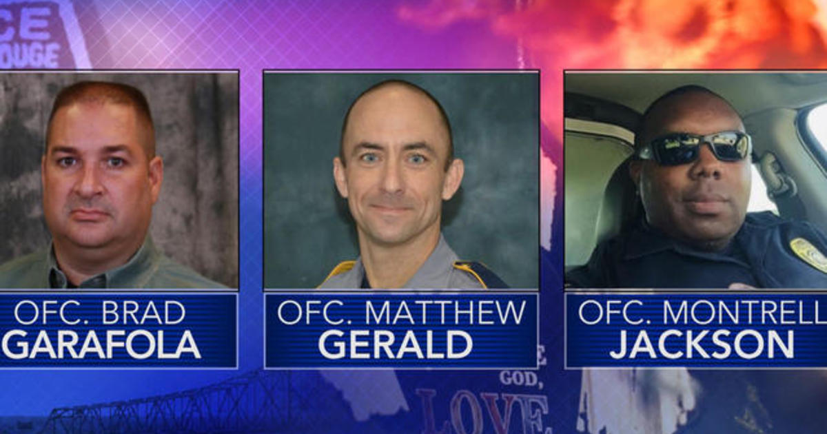 Former Marine kills three Baton Rouge officers - CBS News