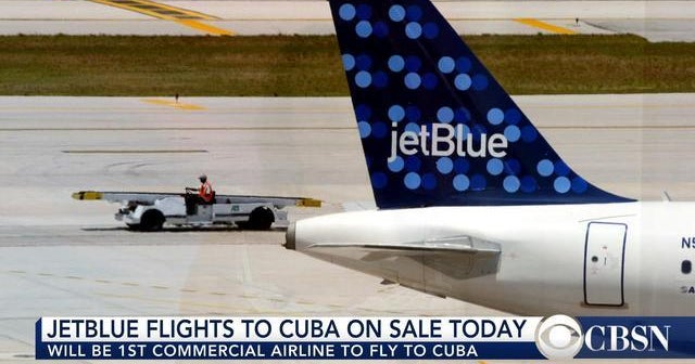 JetBlue introduces direct flights to Cuba
