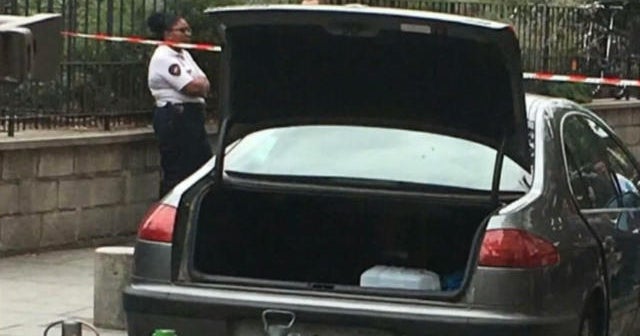 Seven arrested over car filled with gas canisters in France