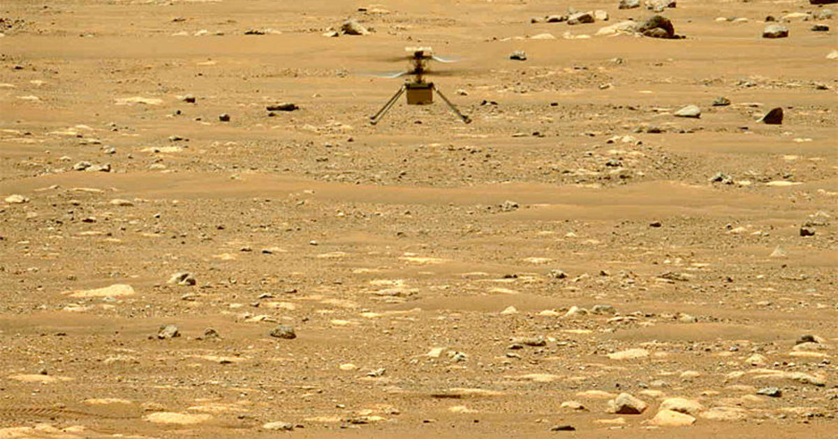 Ingenuity Mars helicopter completes second successful test flight