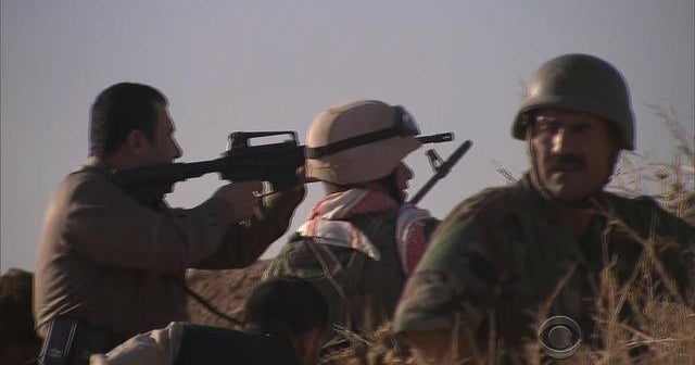 On the ground with Kurdish forces fighting to retake Mosul