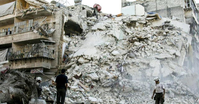 Slaughterhouse conditions in besieged city of Aleppo