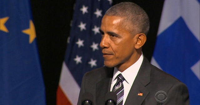 Obama tries to calm European allies over Trump