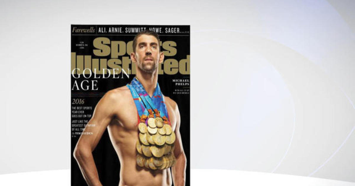 Michael Phelps Poses For Sports Illustrated Cover Cbs News