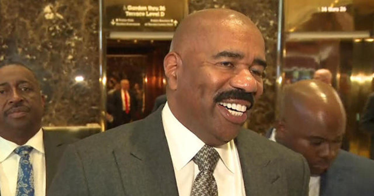 Steve Harvey on his meeting with Donald Trump CBS News