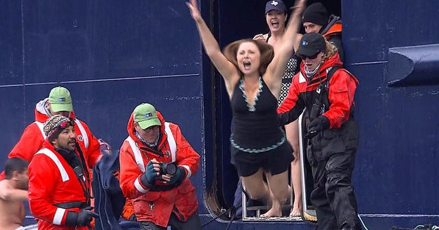 Tourists help Antarctica climate change research