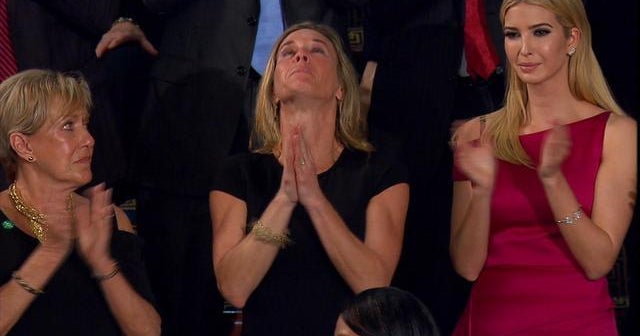 Trump honors fallen SEAL after deflecting blame for his death