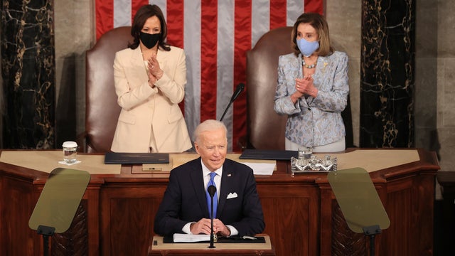 President Biden Delivers First Address To Joint Session Of Congress 