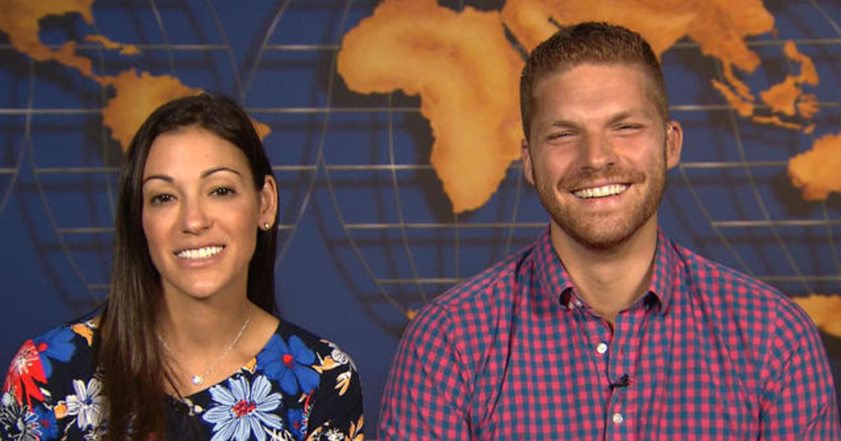 Interview with winners of "Amazing Race" CBS News