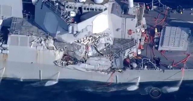 U.S. Navy ship collides with Japanese vessel; injuries reported