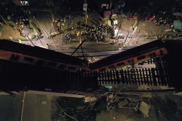 MEXICO-ACCIDENT-TRAIN
