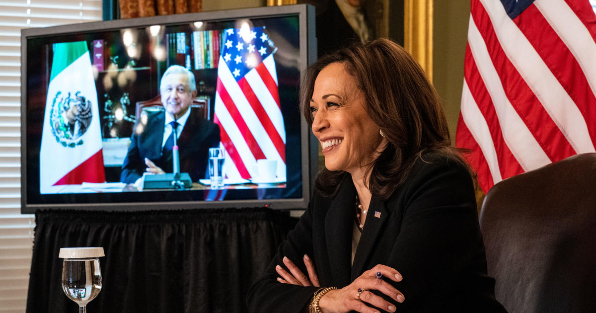 Harris and Mexican president discuss migration issues ahead of her trip to Mexico next month
