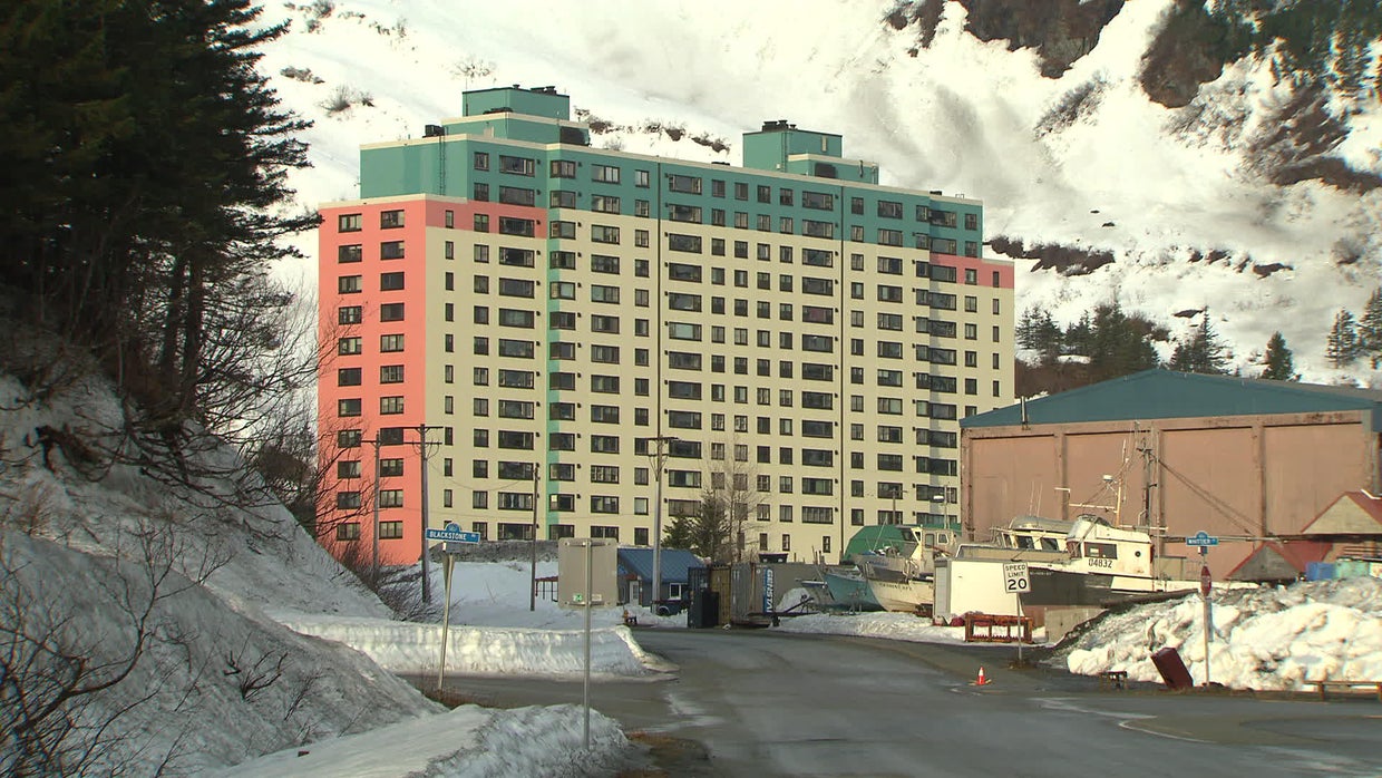 An Alaska town living under one roof CBS News