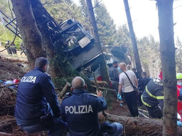 Cable Car Collapse Kills At Least 12 Near Lake Maggiore 