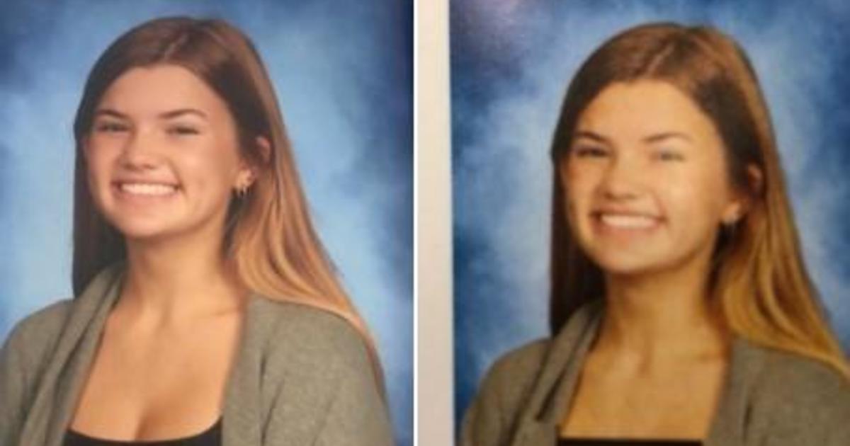 Florida High School Altered Girls Yearbook Photos It Deemed Immodest Cbs News Explor Exs