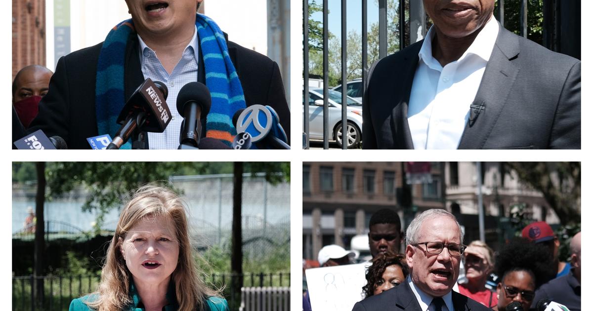 NYC Democratic mayoral candidates meet in person in fiery debate