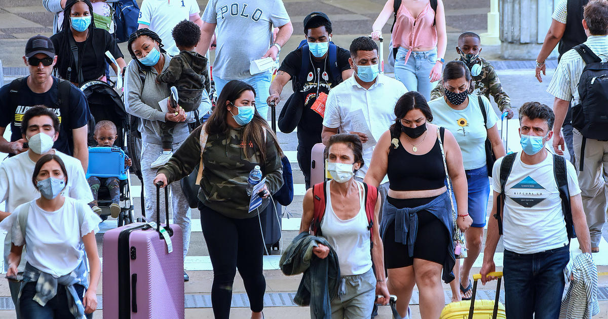 CDC says "pivotal discovery" about delta variant prompted new mask guidance and urges universal masking in some places - CBS News