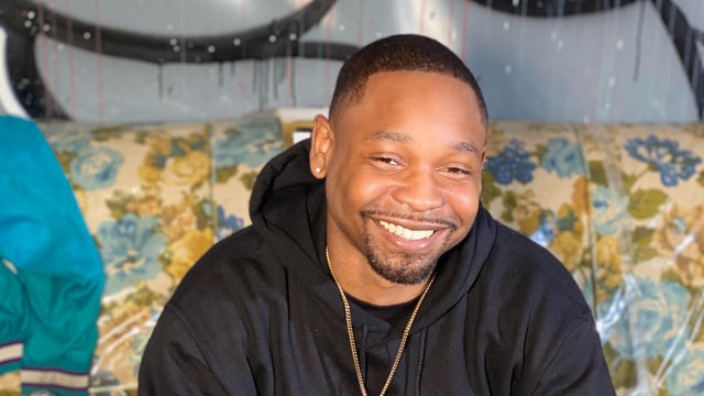 Young woman working on desktop computer at home 