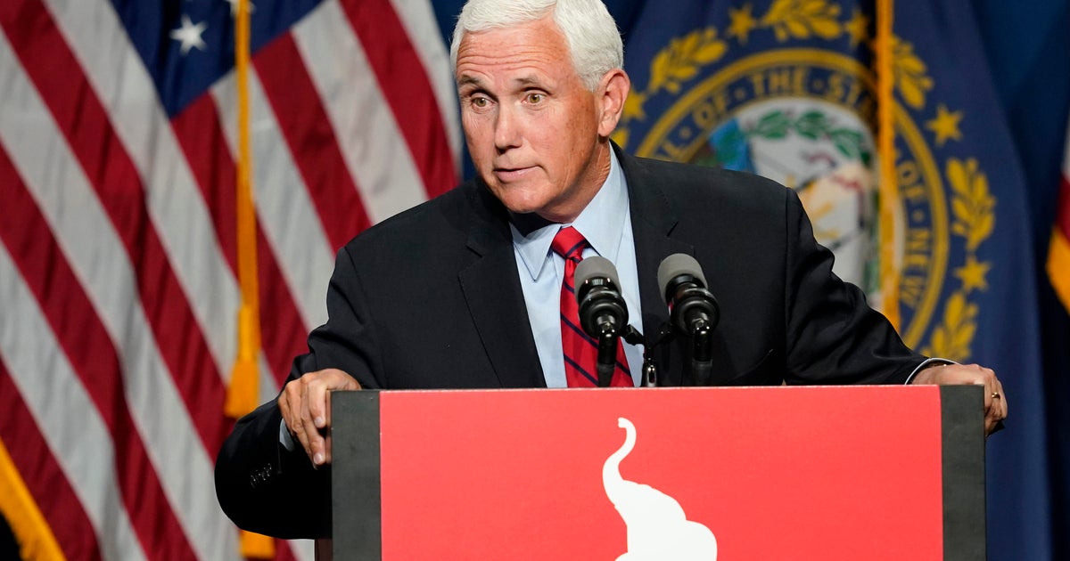 Pence says he doesn't know if he and Trump will "ever see eye-to-eye" about January 6 riot