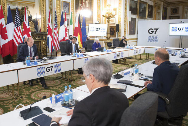 Britain G7 Meeting 