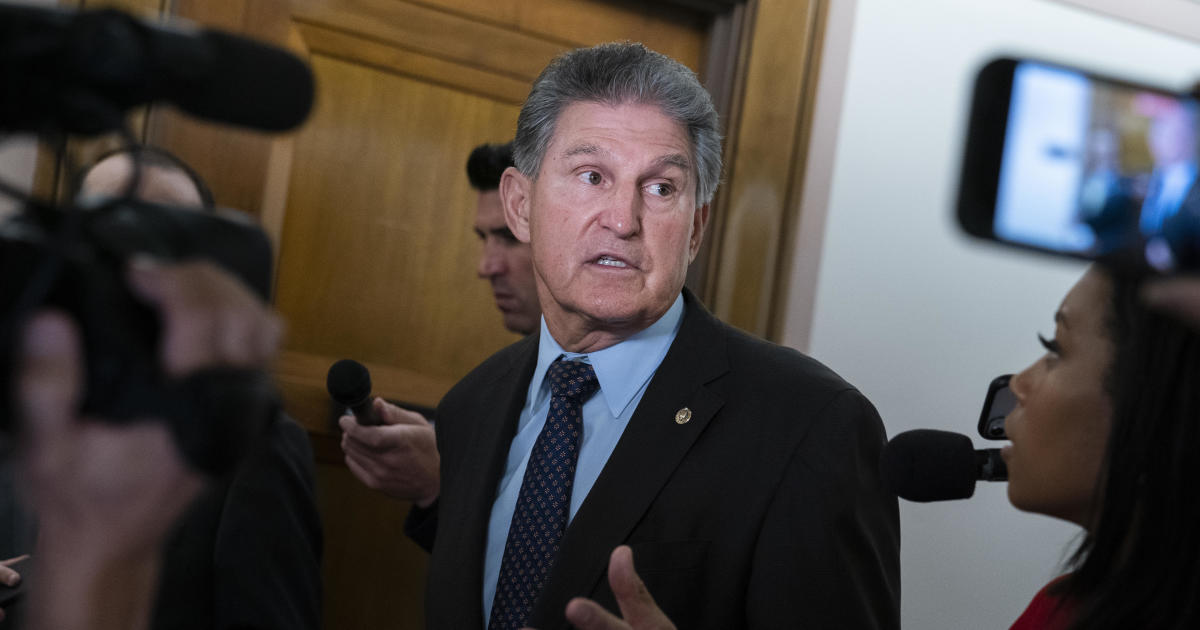Manchin notes inflation is "getting worse," as House is poised to vote on social spending package