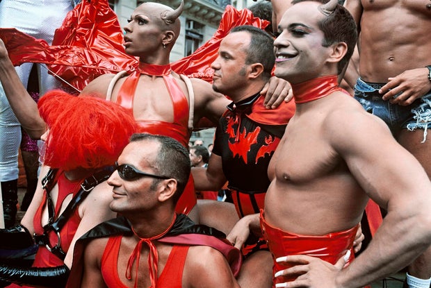 Gay Pride In Paris, France In June, 1996 -