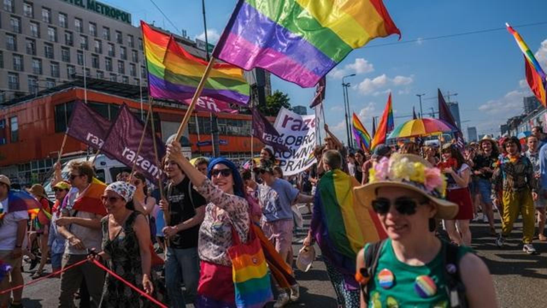 Largest Pride Parade In Central Europe Returns Despite Pandemic And Backlash Cbs News