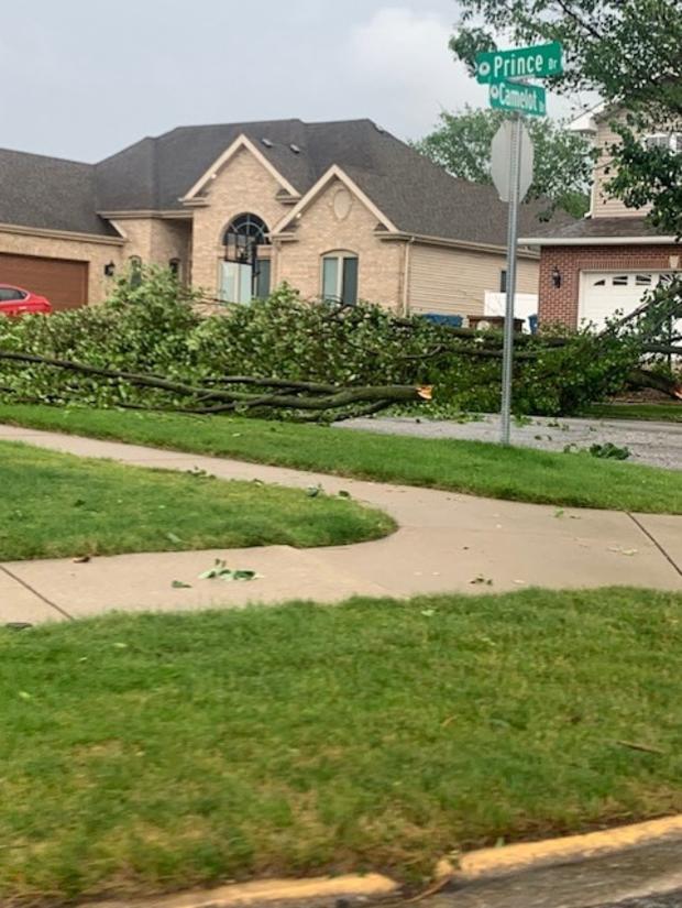 Dyer, Indiana Storm Damage 