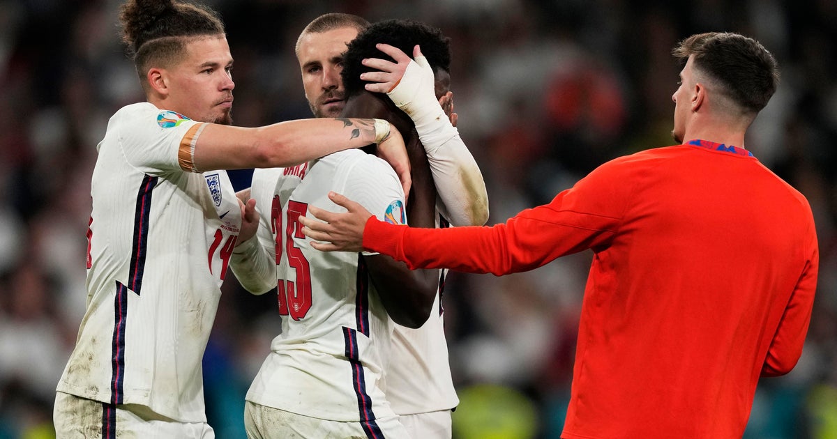 England soccer team players subjected to racist abuse after loss