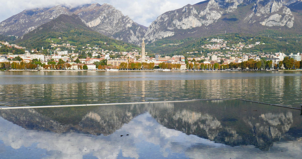 Climate change is shrinking Italy's iconic Lake Como, and fast