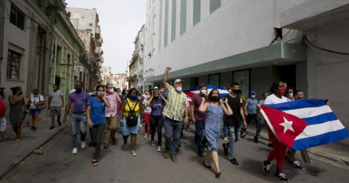 U.S. support grows as Cubans take to the streets to protest: "We've been fighting this fight for a long time"