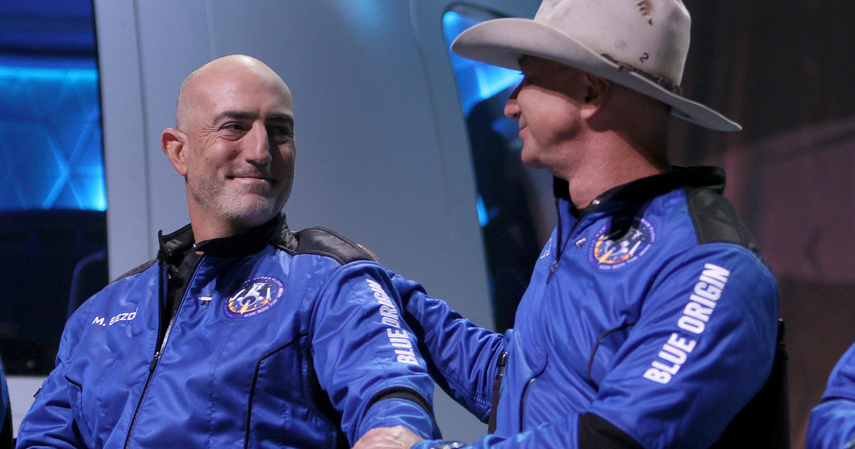"I actually teared up": Jeff Bezos shares emotional moment aboard spacecraft in exclusive interview
