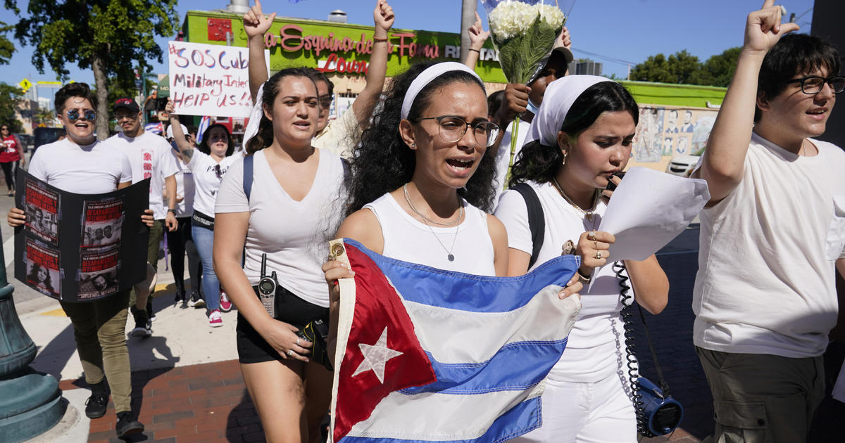 Biden administration imposing sanctions on Cuban regime