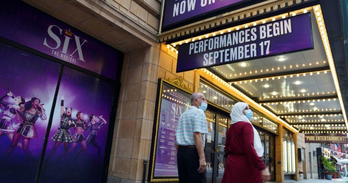 Broadway theaters will require vaccinations and masks for audience members
