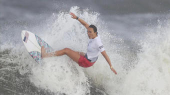 Pro surfer Carissa Moore on gold medal win 