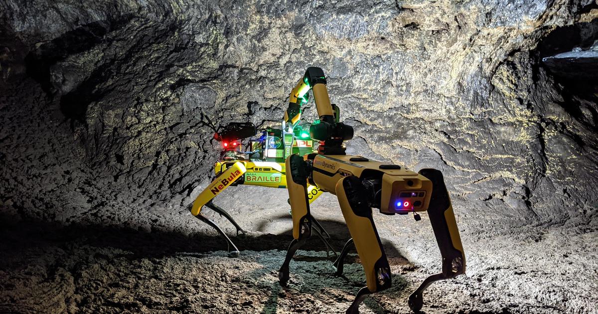 NASA is training human-like robots to explore caves on Mars
