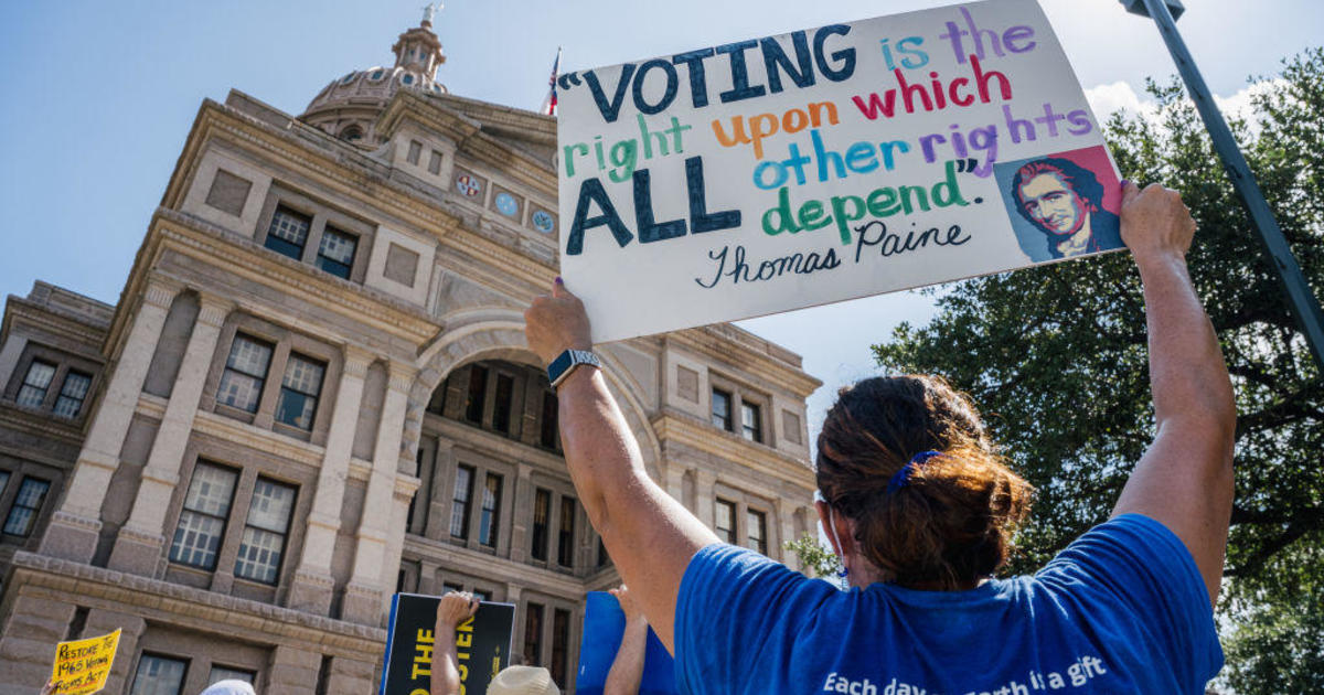 What will the Texas voting law do?