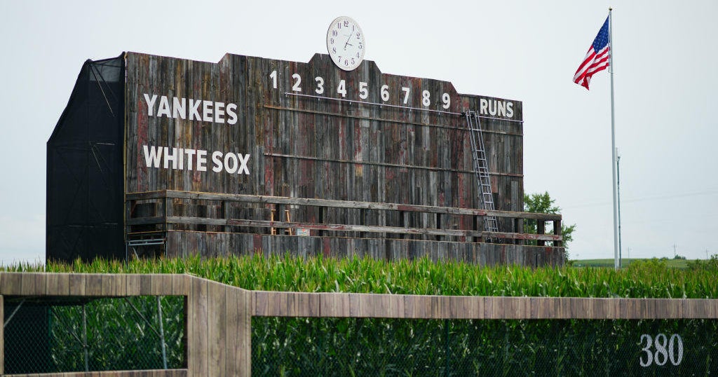 Iowa's first MLB game will be played next to the "Field of Dreams"